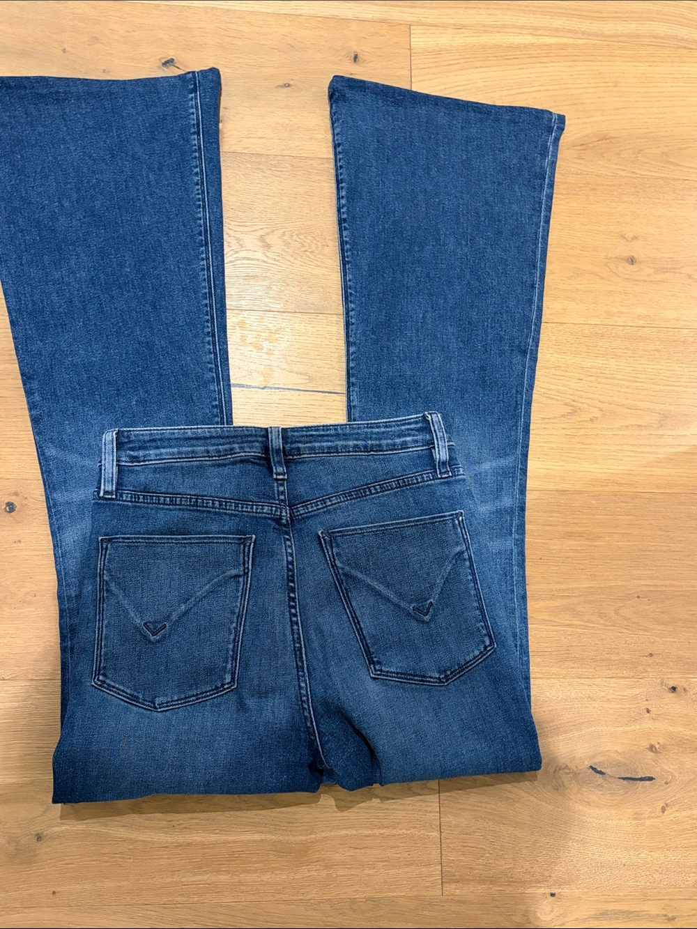 Hudson Holly High-Rise Dark Blue Flare Jeans- NWOT - Picture 7 of 8